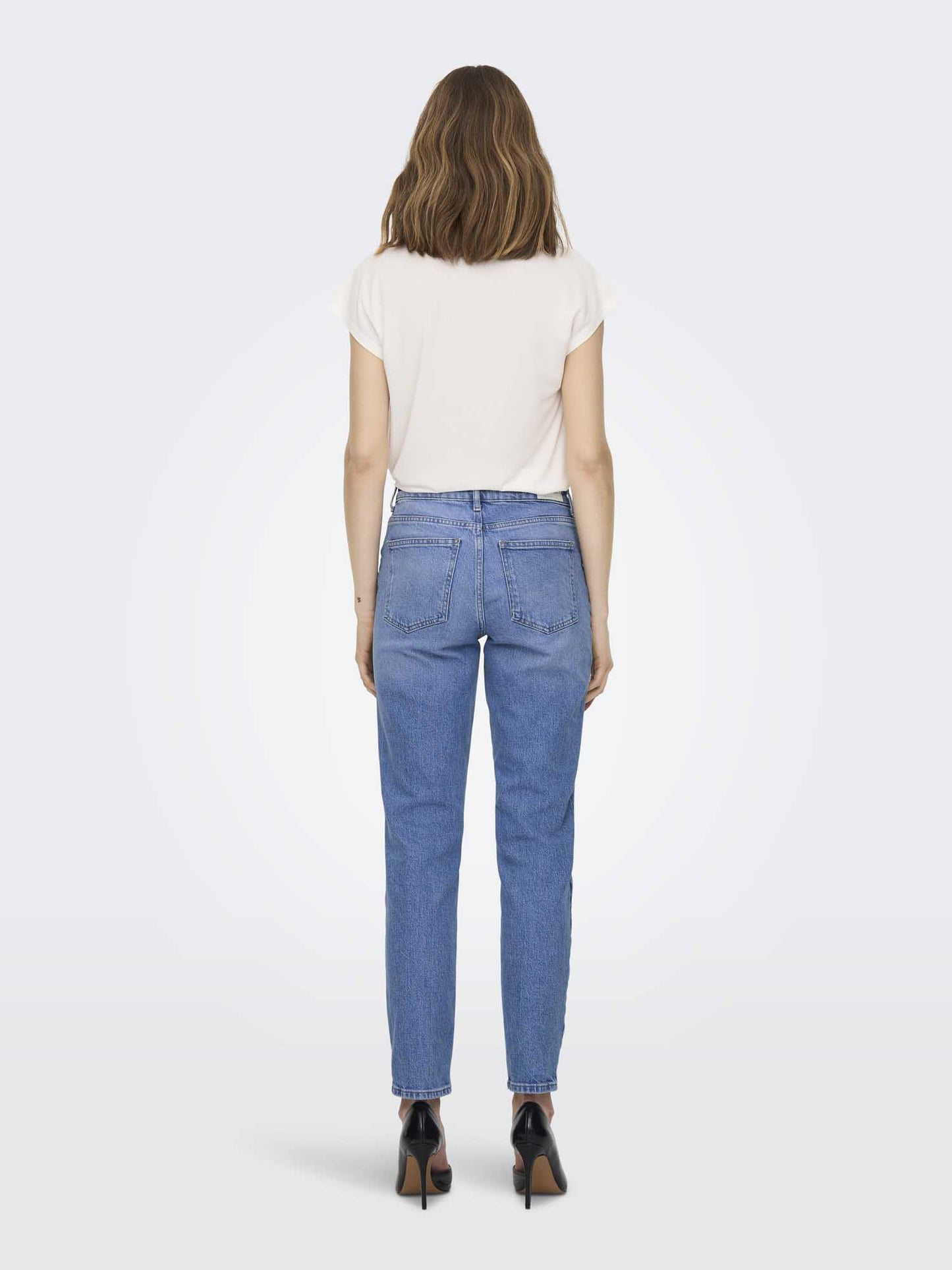 ONLY EMILY HW STR - JEANS CHIARO