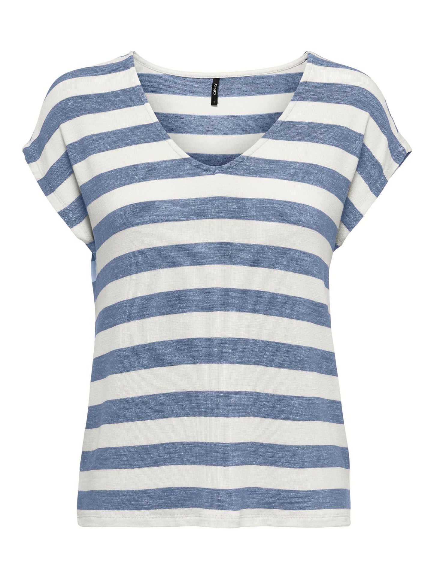 T-shirt Only Onllira Life da donna a maniche corte azzurra