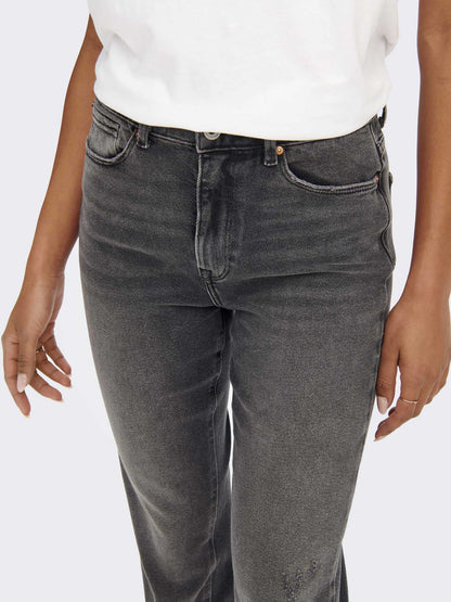 JEANS EMILY VITA ALTA ONLY DA RAGAZZA ANTRACITE