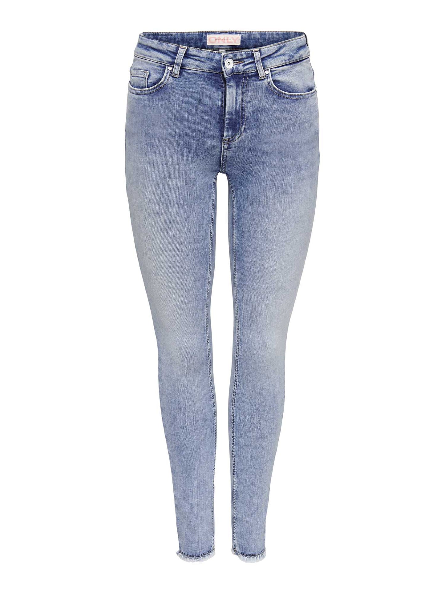 Jeans donna Only dal taglio moderno in denim medio