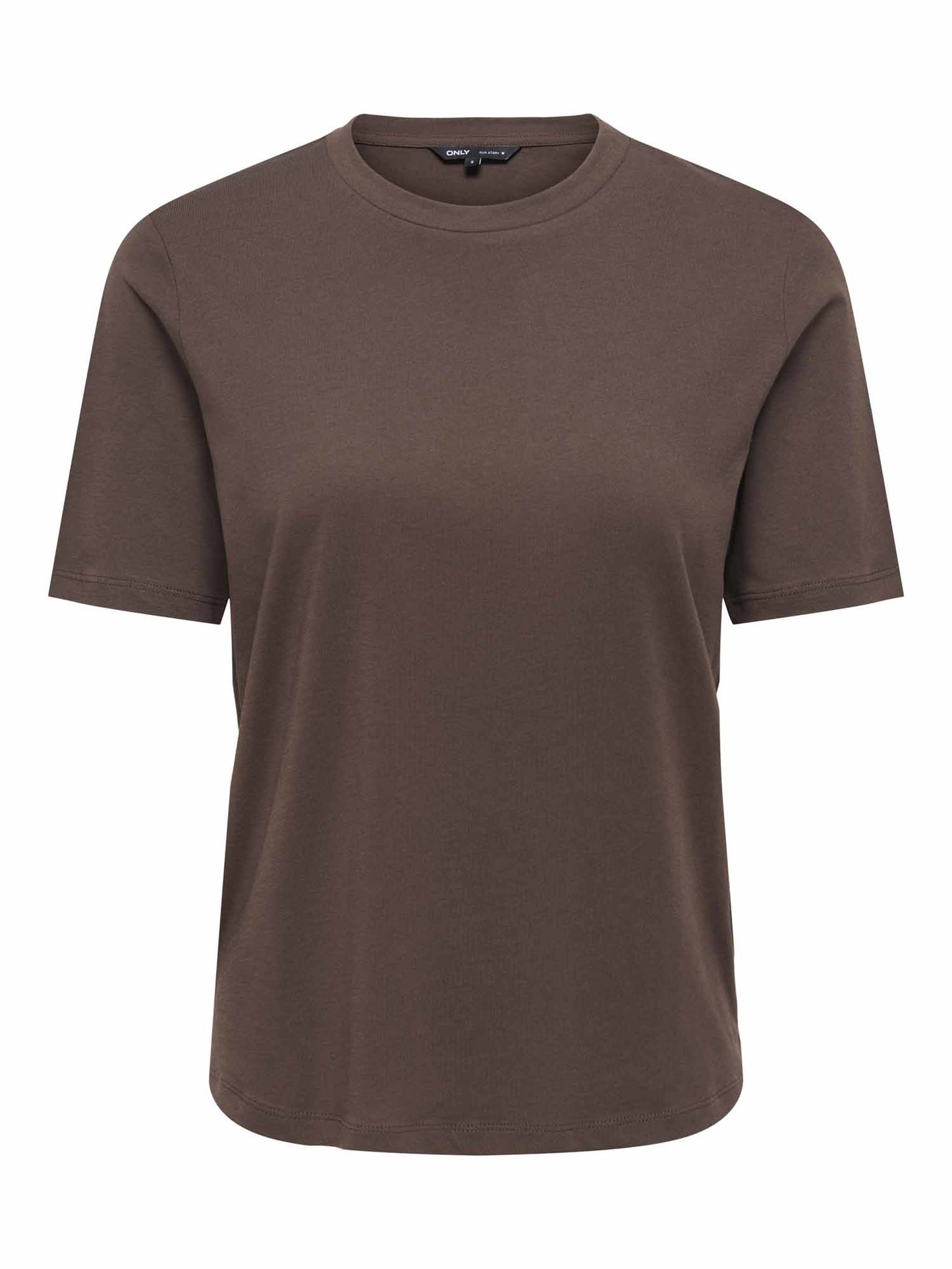 Only Onlonly Tee, t-shirt maniche corte da donna marrone
