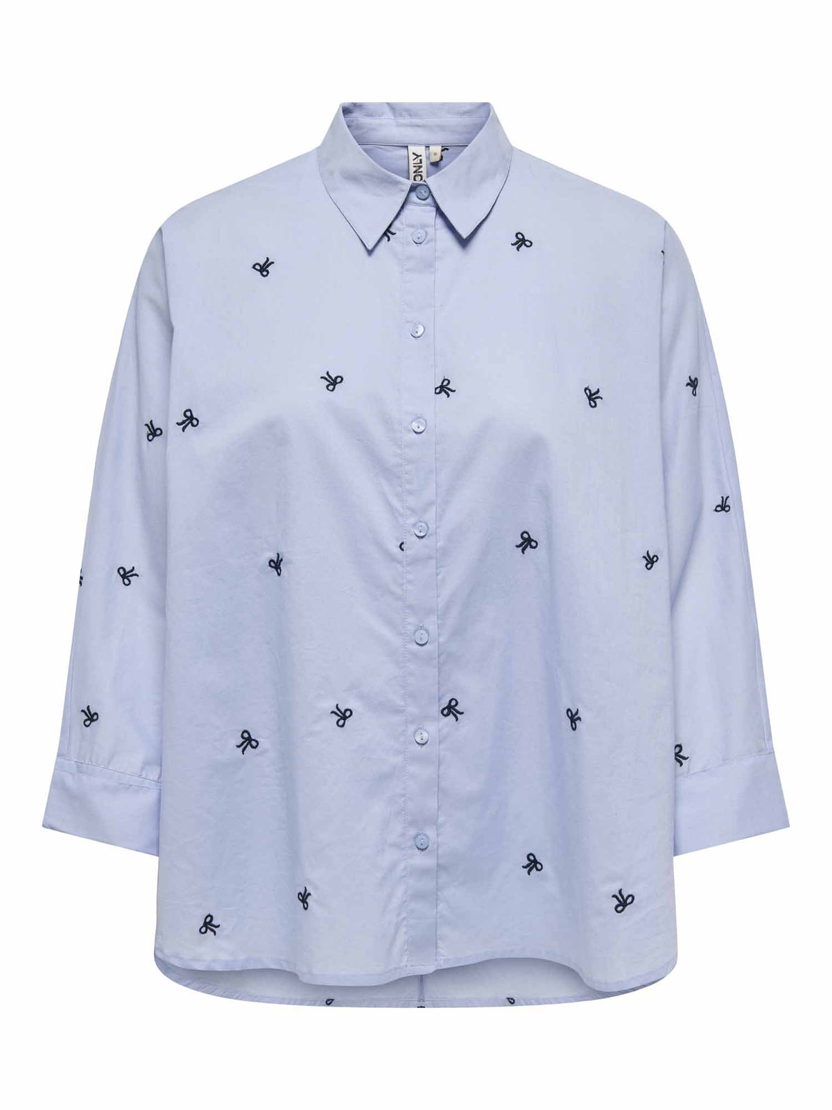 Only new lina camicia da donna azzurro