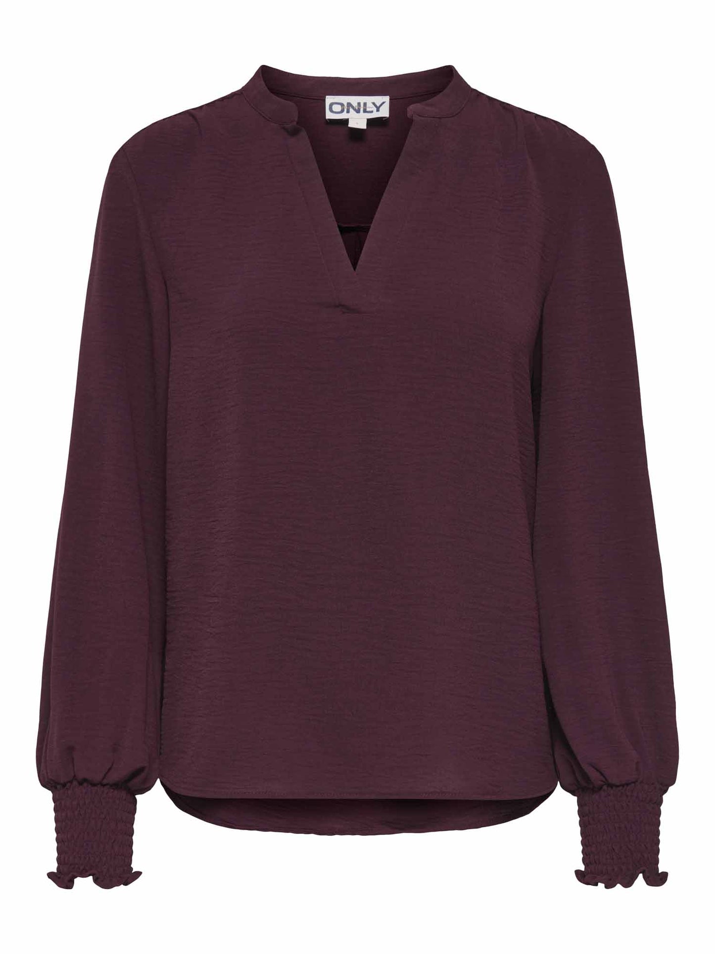 Only Metthe, top / blusa da donna bordeaux