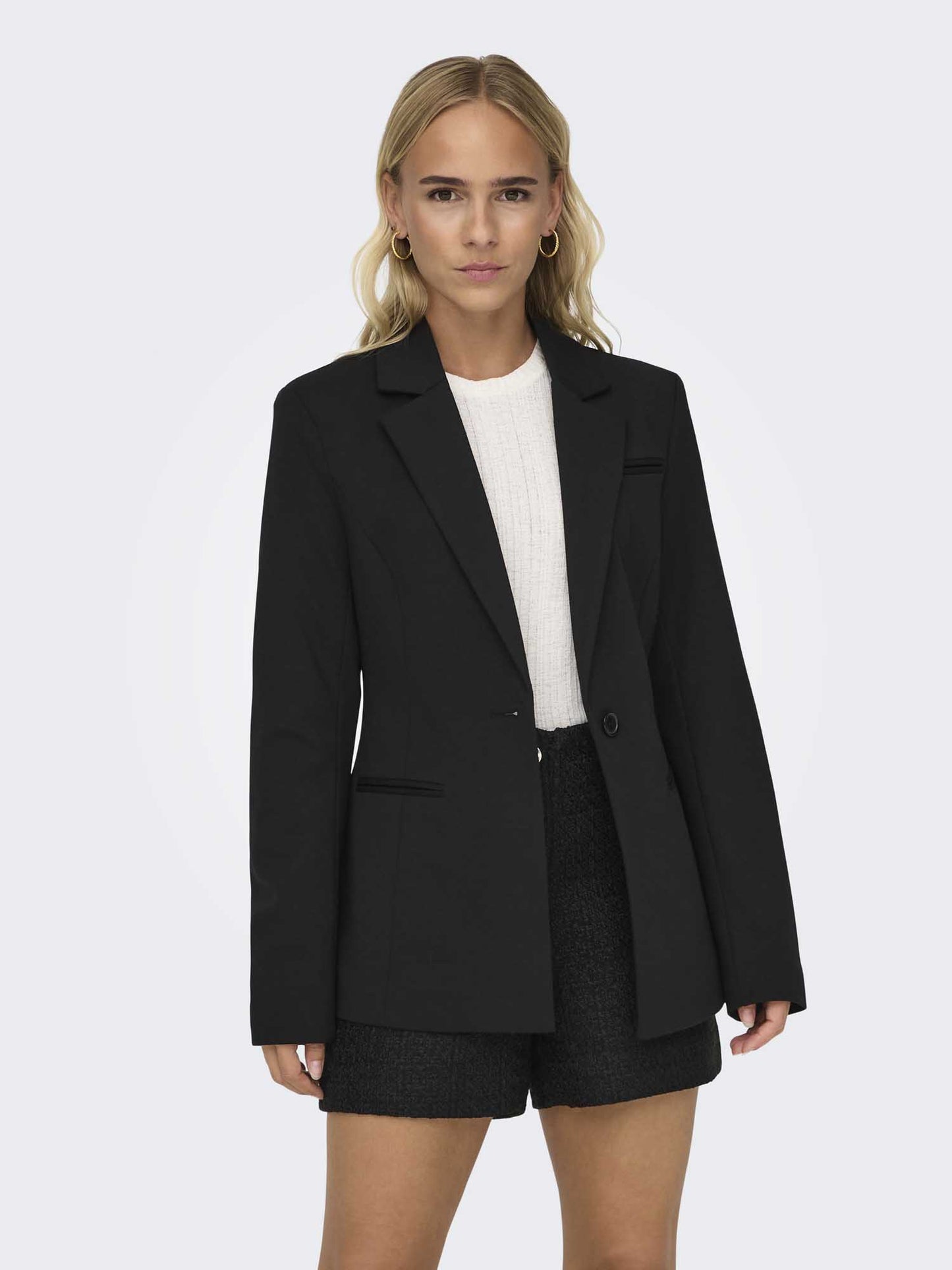 Blazer Onlpeach slim fit nero da donna elegante e versatile