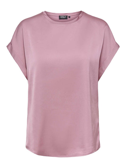 Only Lieke, top rosa delicato da donna per la primavera
