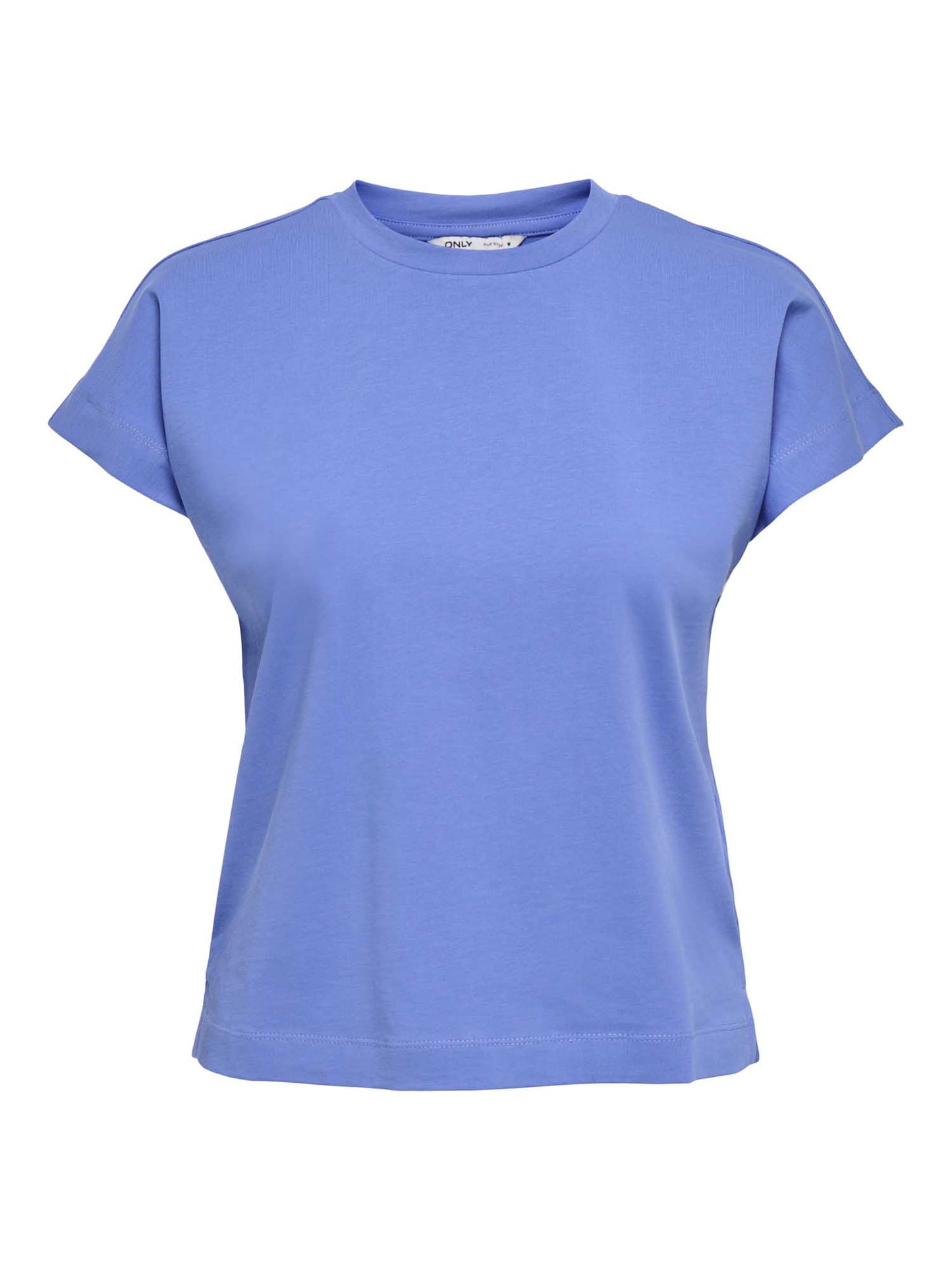Only Onlerica, t-shirt oversize donna in cotone azzurra