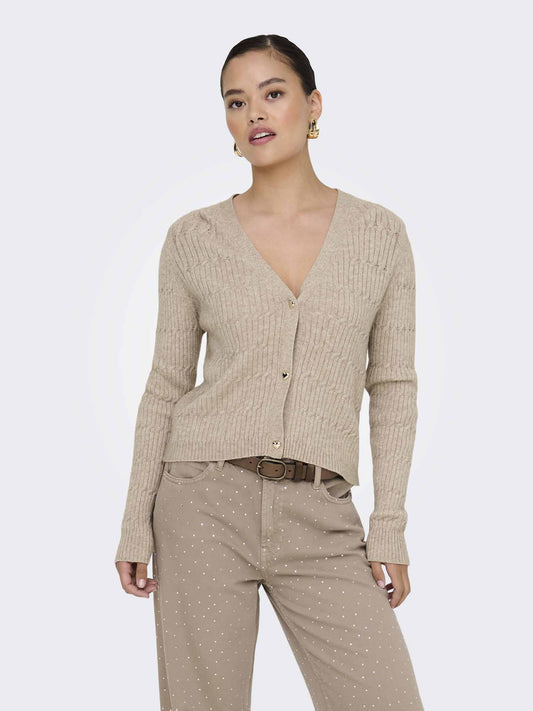Only Onlkatia, cardigan da donna beige