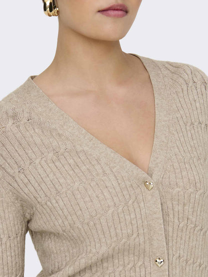 Only Onlkatia, cardigan da donna beige