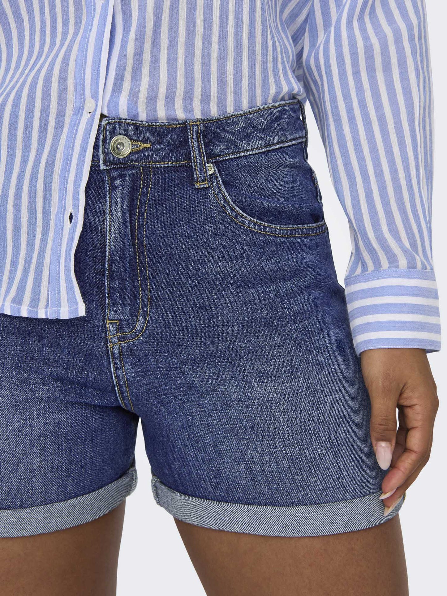 Shorts donna Only Josephine in denim per primavera estate
