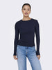 only-riley-t-shirt-maniche-corte-da-donna-blu