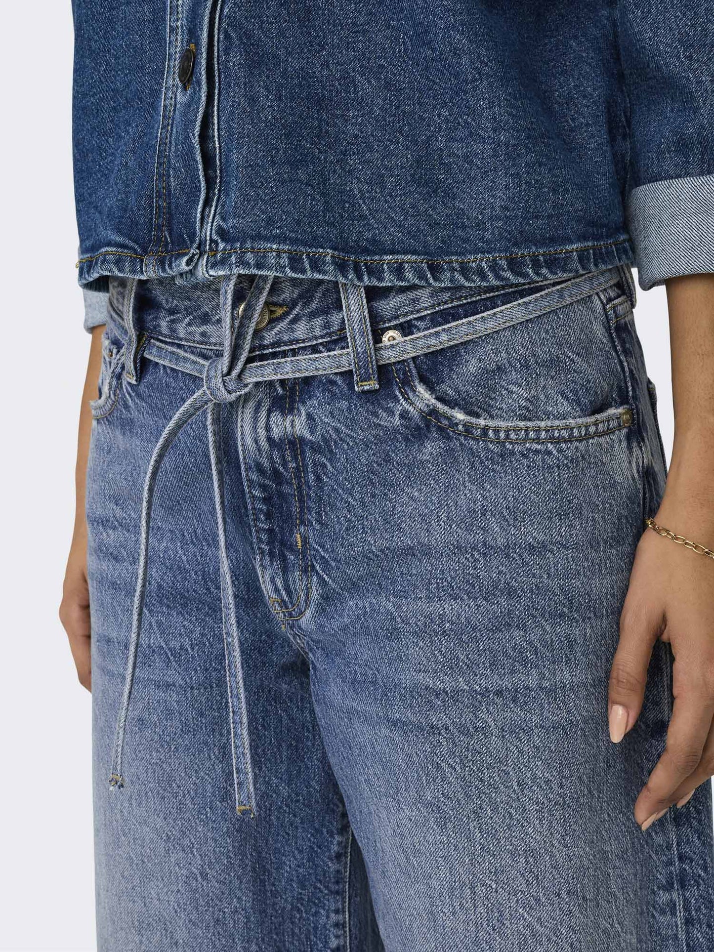Only Gianna Straight, jeans da donna denim