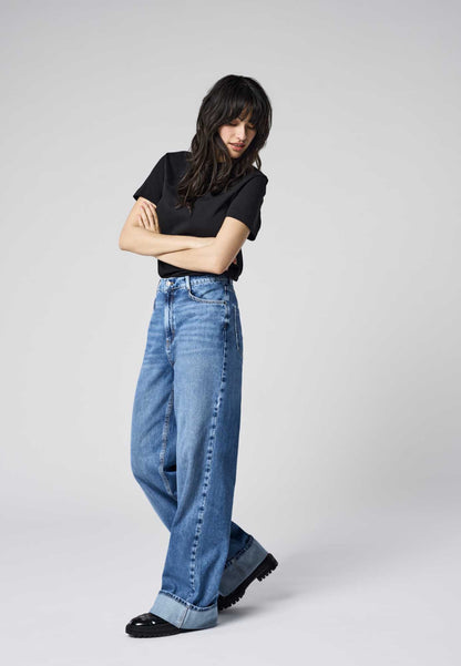 Jeans Only Hope Hw Wide da donna in denim