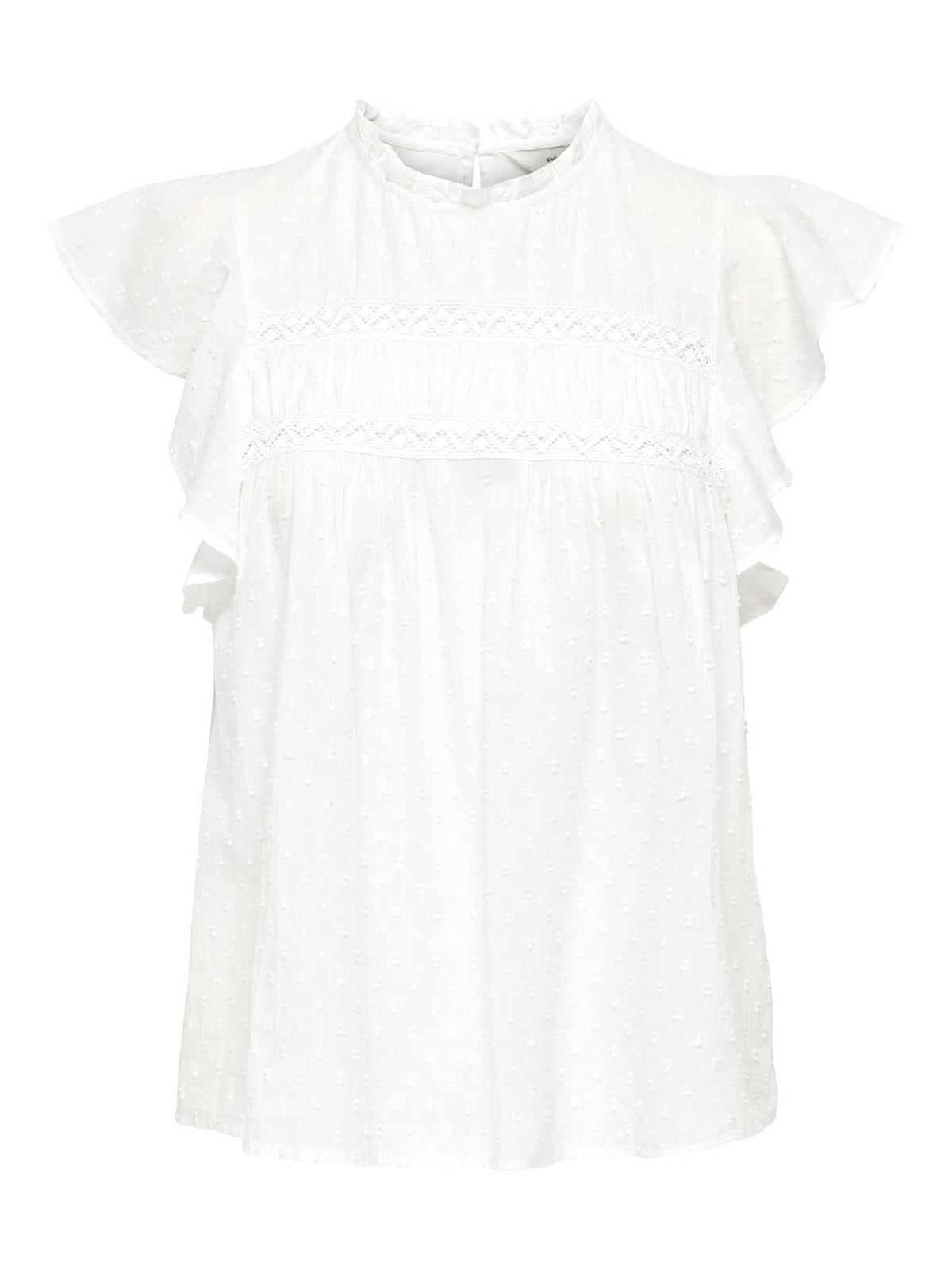 Only n. katti top da donna bianco