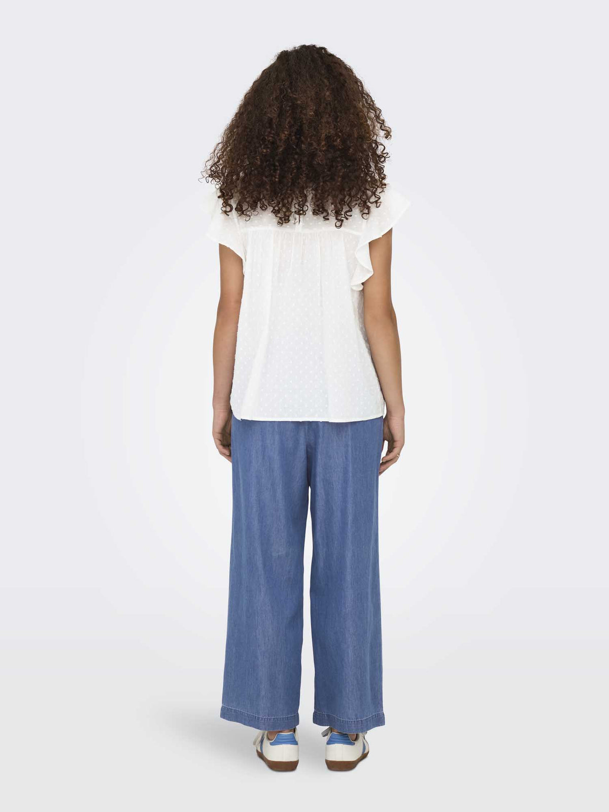 Only n. katti top da donna bianco