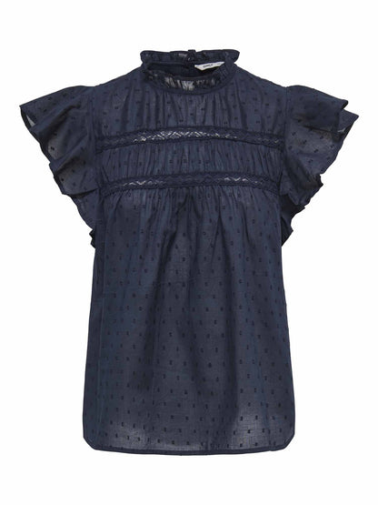 Canotta Only Katti da donna blu notte