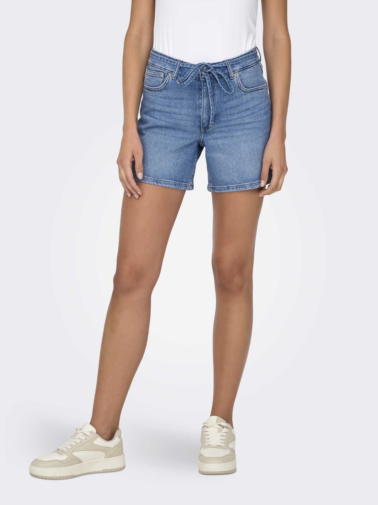 Shorts donna Only Gianna in denim blu medio