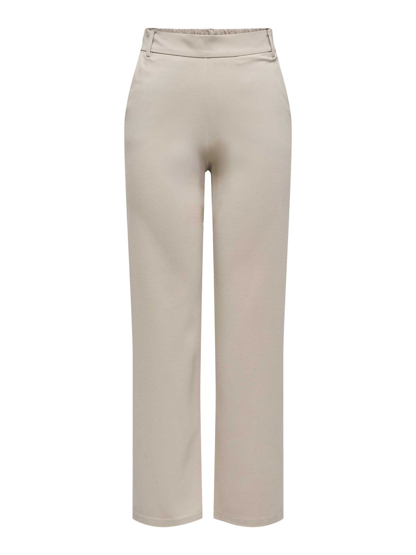 Only Poptrash, pantaloni tailored a vita media multicolore da donna