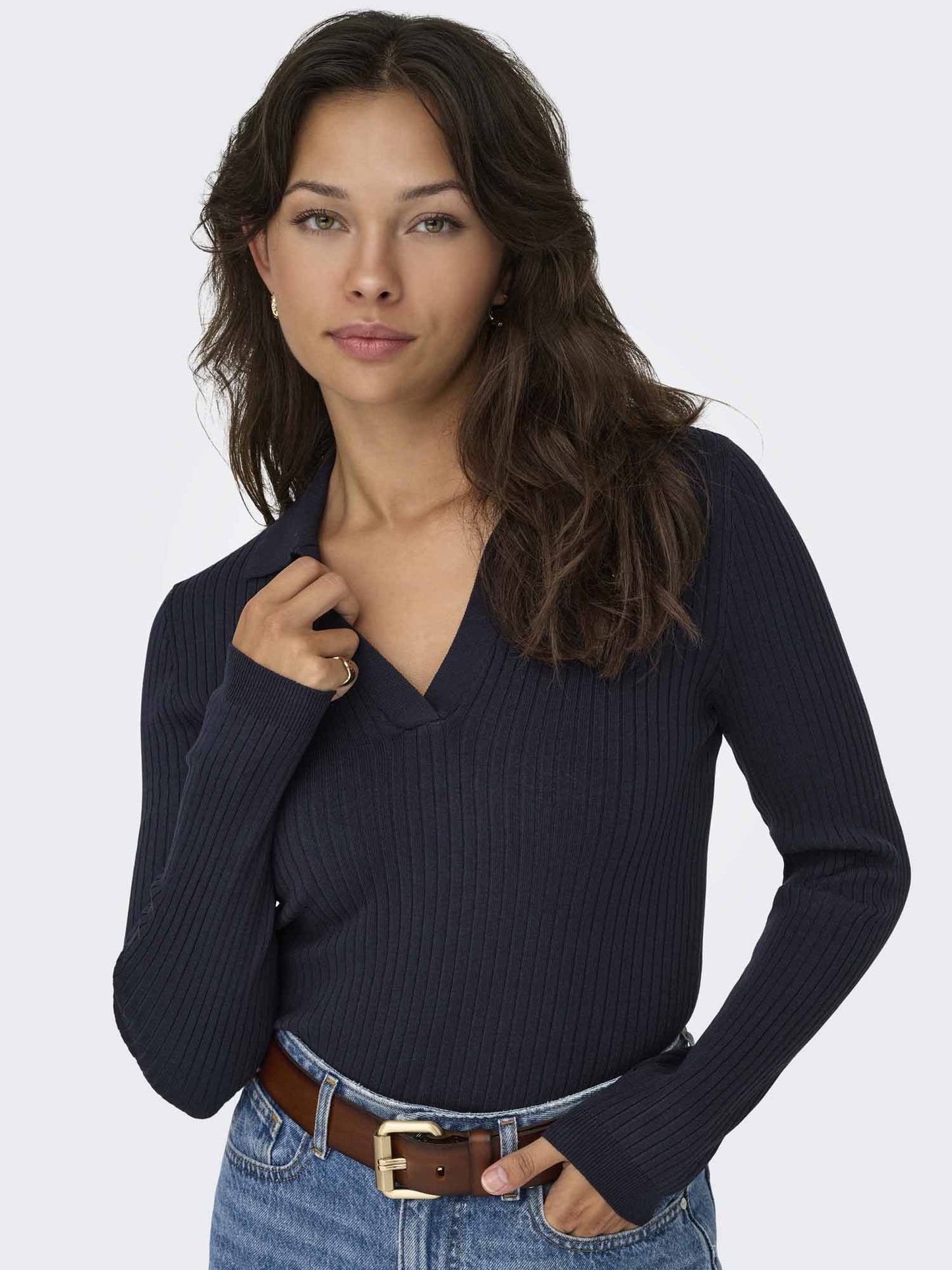 Only Kaya Polo, maglia da donna blu