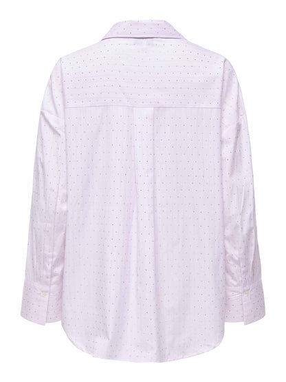 Only Onloregon Alva camicia oversize donna in rosa