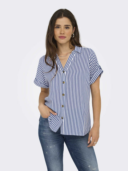 Camicia Only Yasmin da donna multicolore per la primavera estate