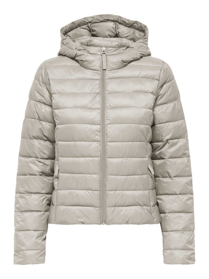 Giubbotto trapuntato Only Onltahia beige da donna