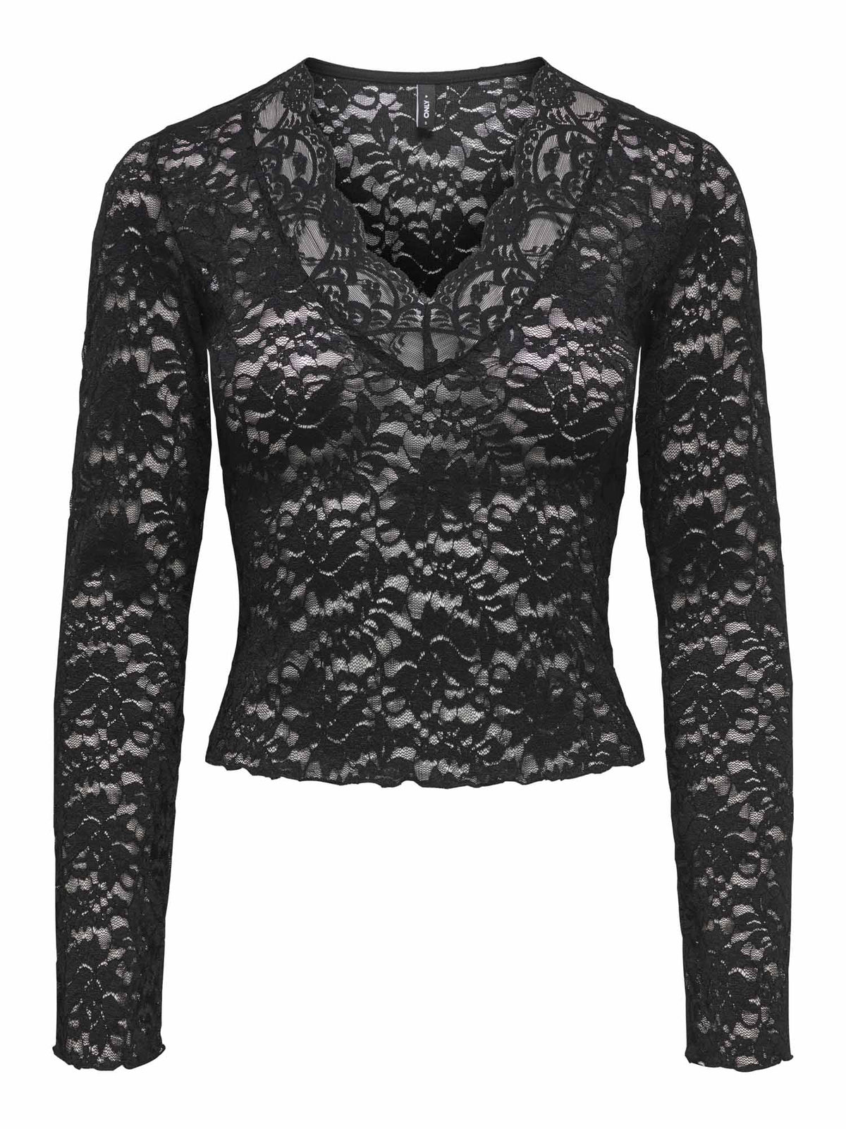 Only Nikka, t-shirt da donna nera