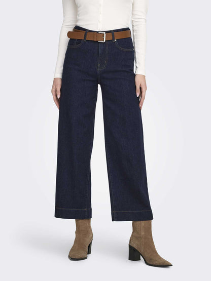 Jeans Only Regina Wide donna in denim scuro