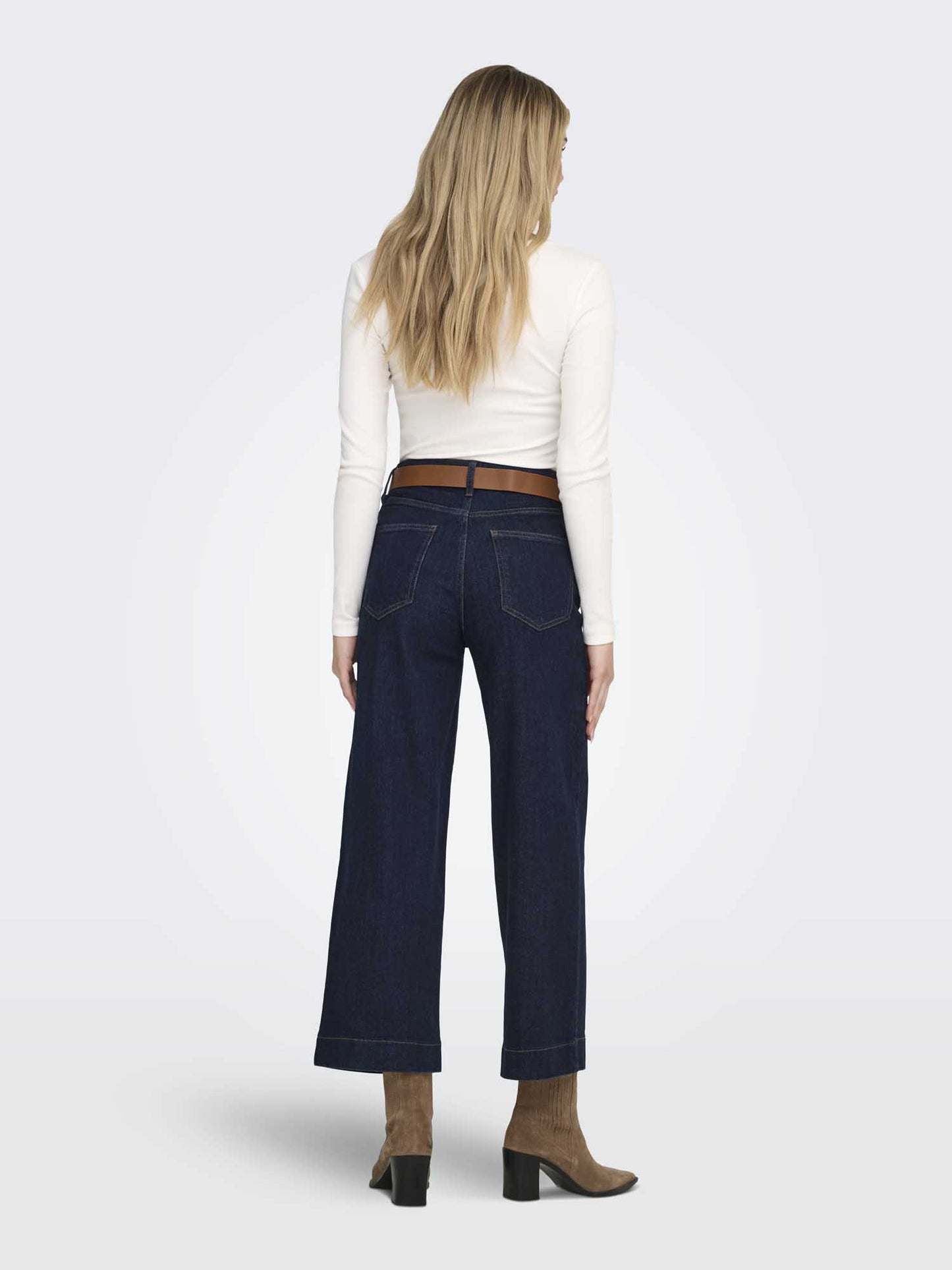 Jeans Only Regina Wide donna in denim scuro