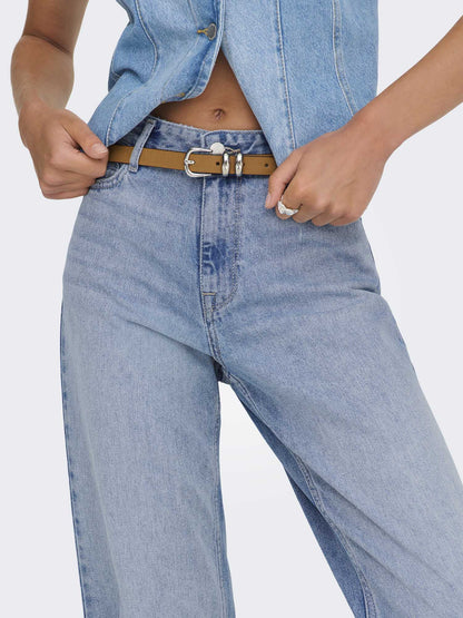 Only Maddie Wide, jeans denim per donna dal taglio ampio e confortevole