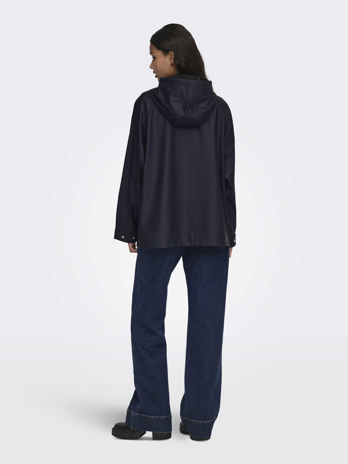 Only elisa raincoat giubbino da donna blu