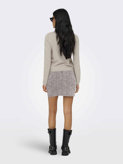 Only Loyal Cardigan, maglia da donna beige