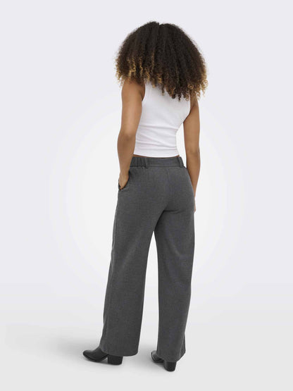 Only Deluxe, pantalone da donna grigio