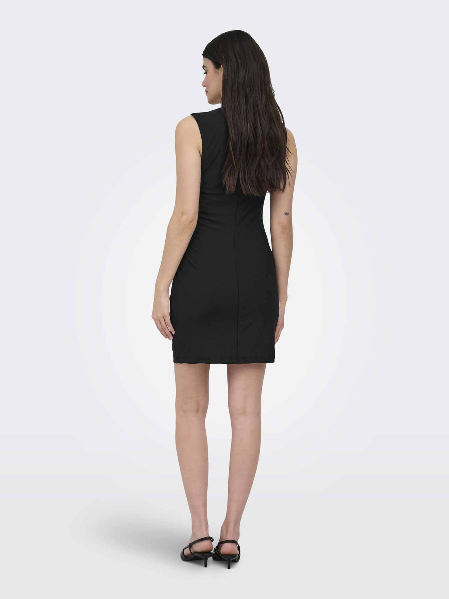 Only N. Amber, vestito nero da donna per la primavera