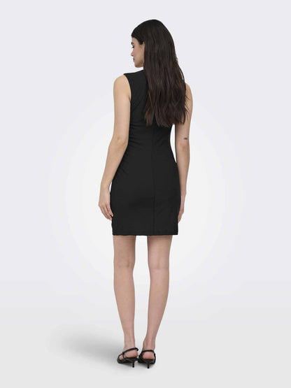Only N. Amber, vestito nero da donna per la primavera