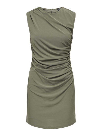 Vestito Only N. Amber verde da donna per la primavera-estate