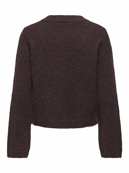 Only Miggie, maglia da donna marrone