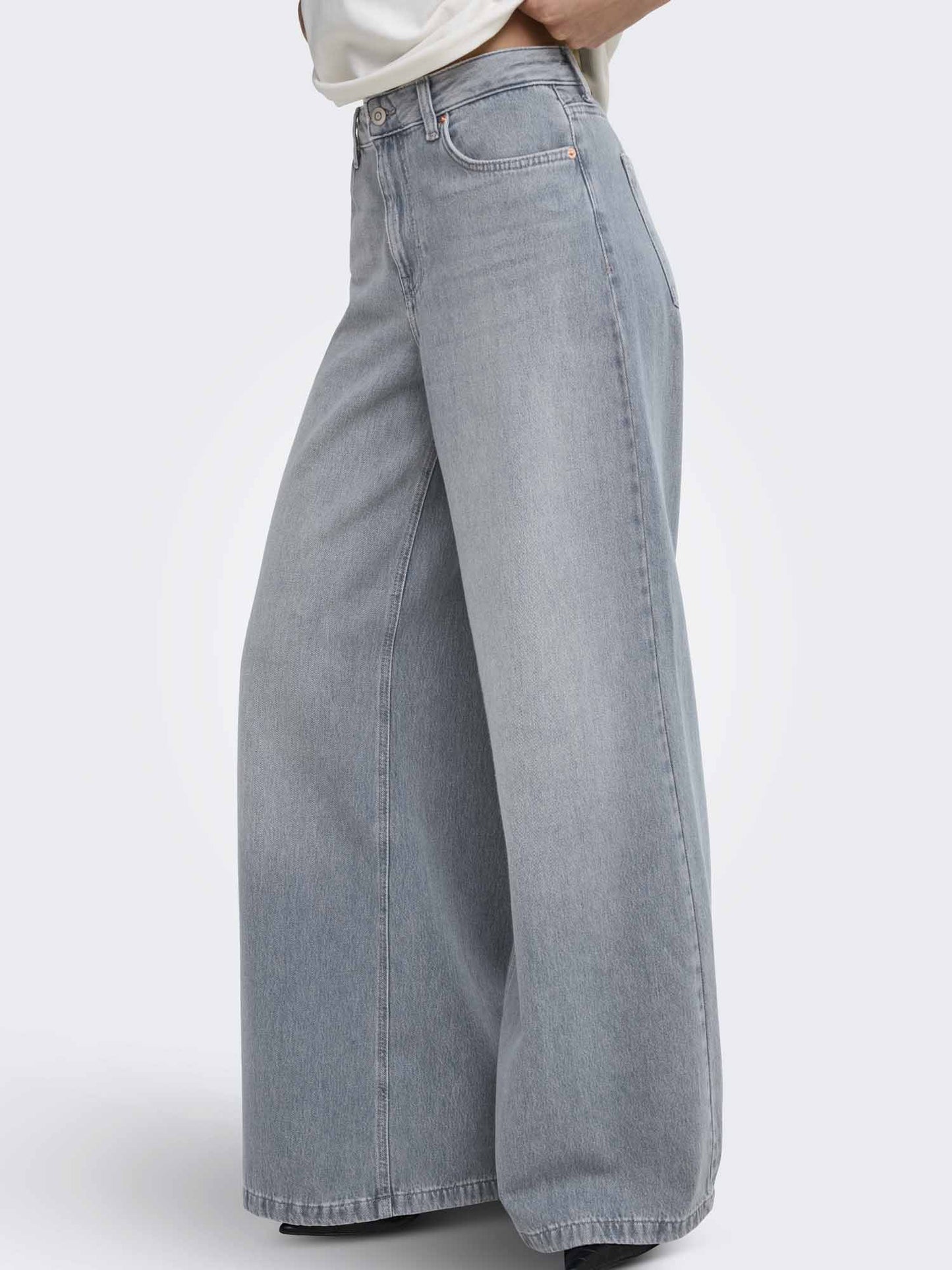 Only Francesca, jeans da donna grigi