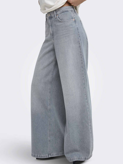 Only Francesca, jeans da donna grigi