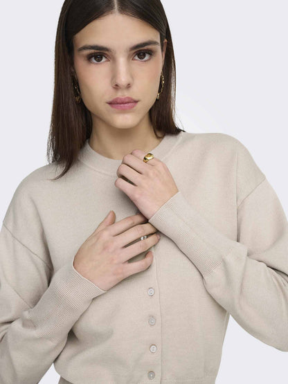 Only Onlmio, maglia da donna beige