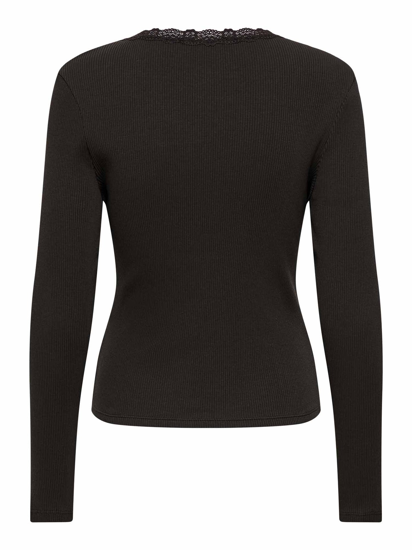 Only Sara, t-shirt maniche corte da donna marrone