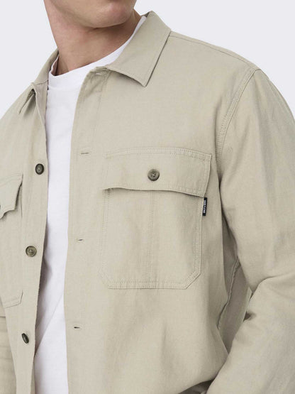 ONLY&SONS N. KENNET - BEIGE