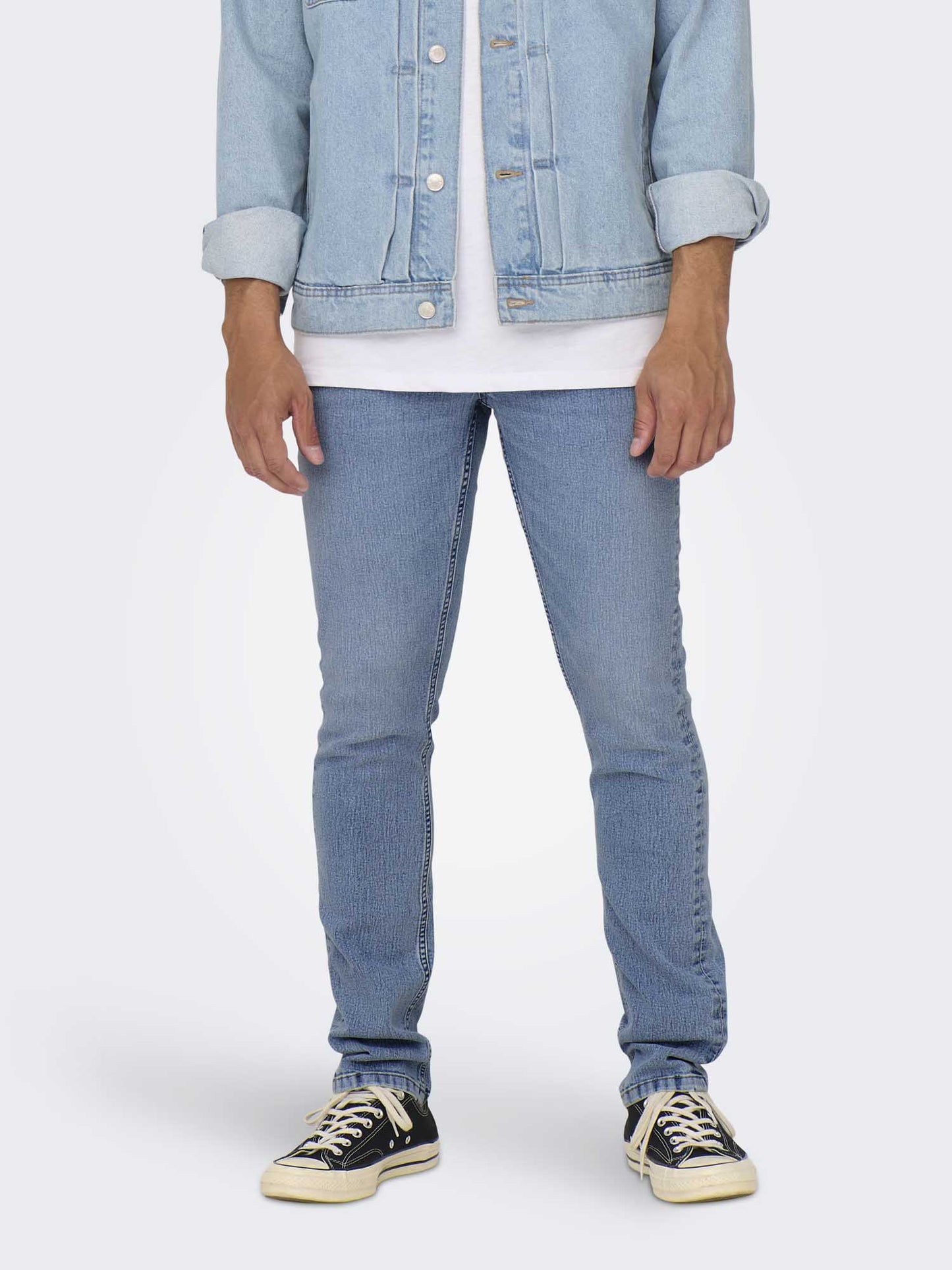 ONLY&SONS LOOM SLIM - JEANS CHIARO