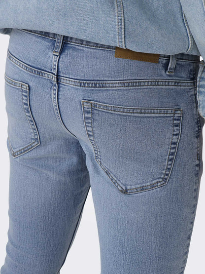 ONLY&SONS LOOM SLIM - JEANS CHIARO