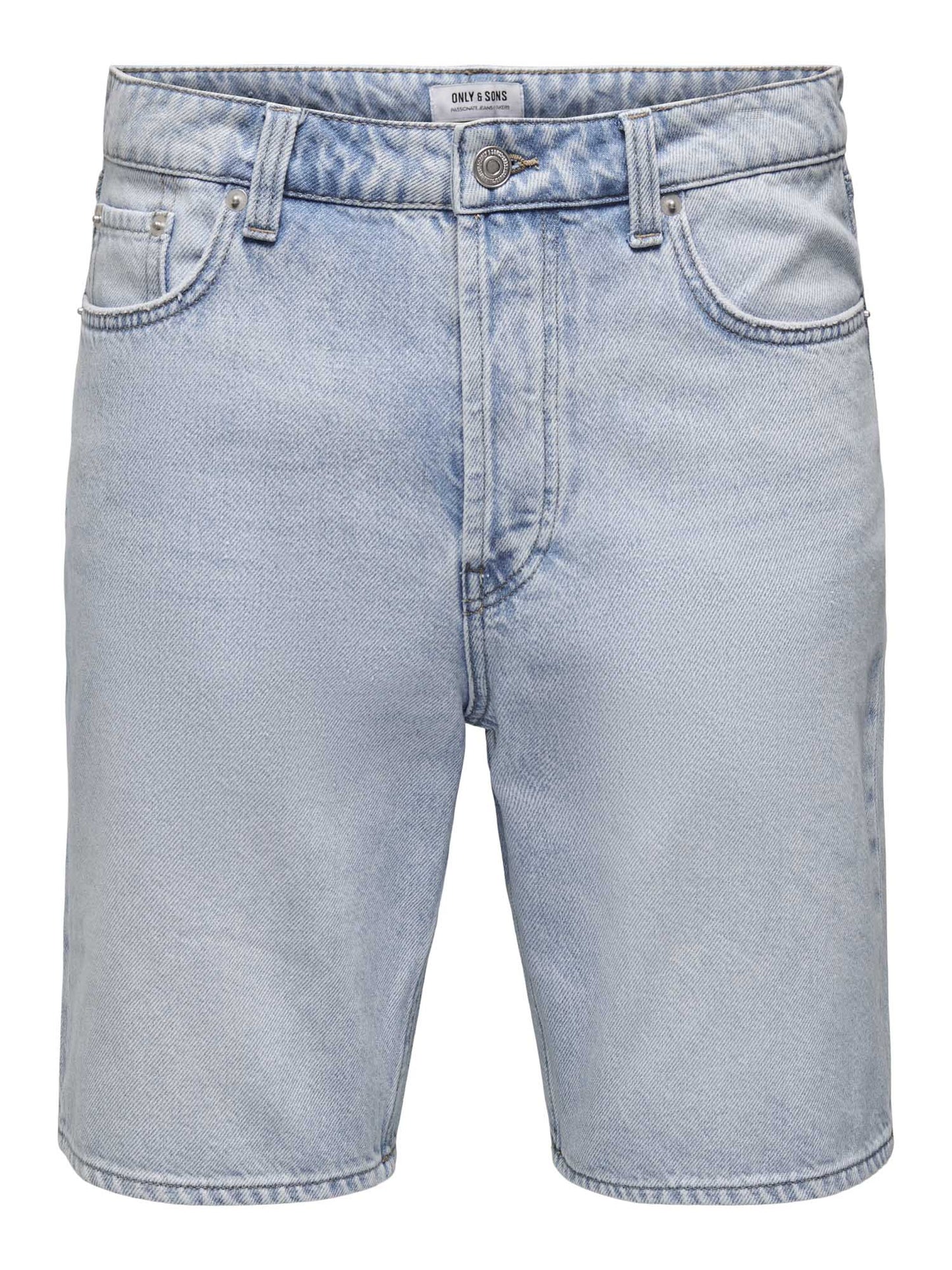 Short baggy Onsfive in denim chiaro unisex