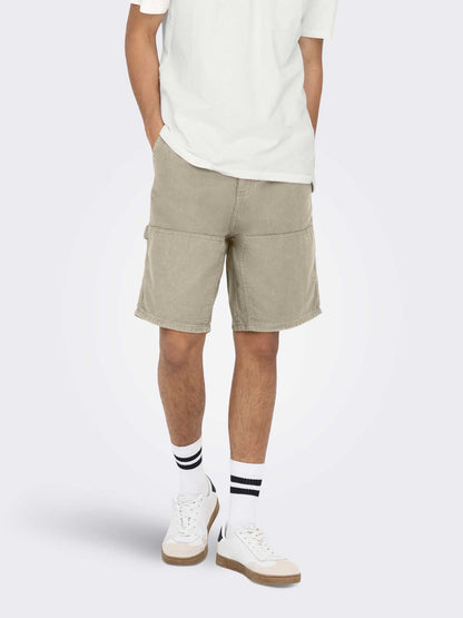 ONLY&SONS EDGE - BEIGE