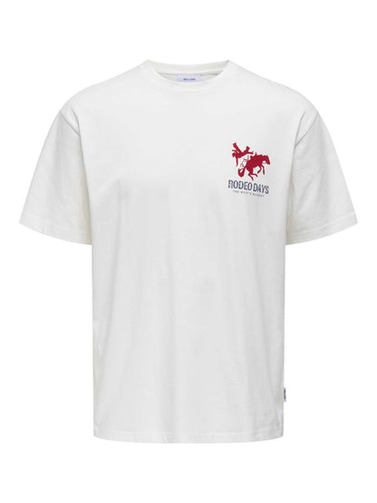 ONLY&SONS DEREK RLX - BIANCO