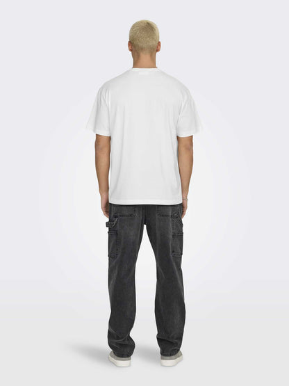 ONLY&SONS DEREK RLX - BIANCO