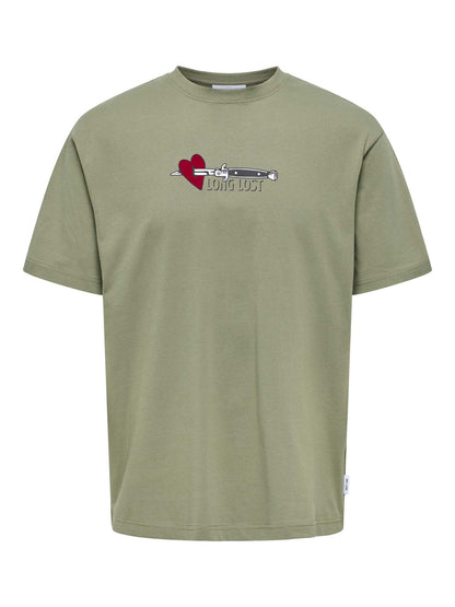 ONLY&SONS DEREK RLX - VERDE