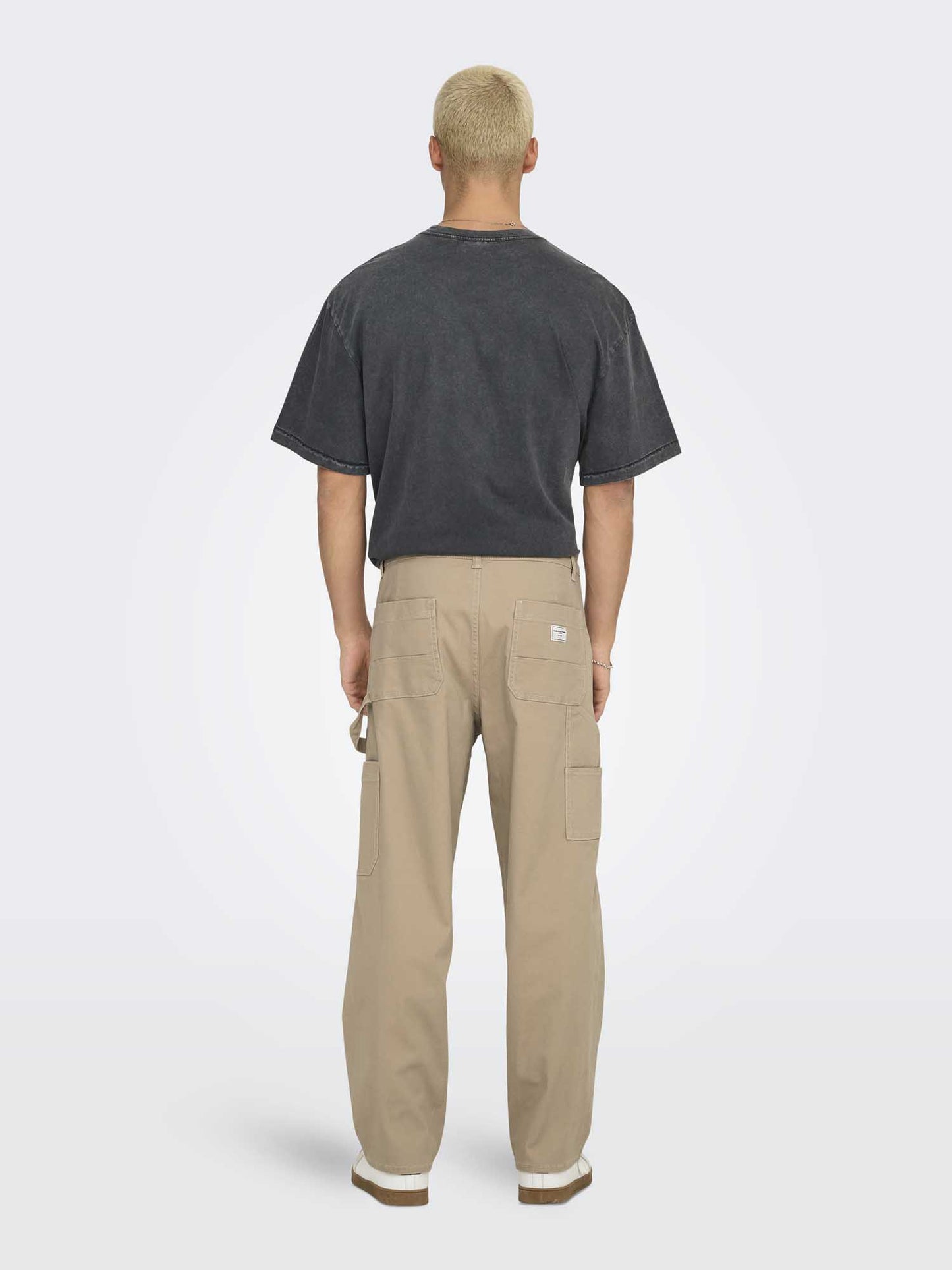ONLY&SONS FADEWORK - BEIGE