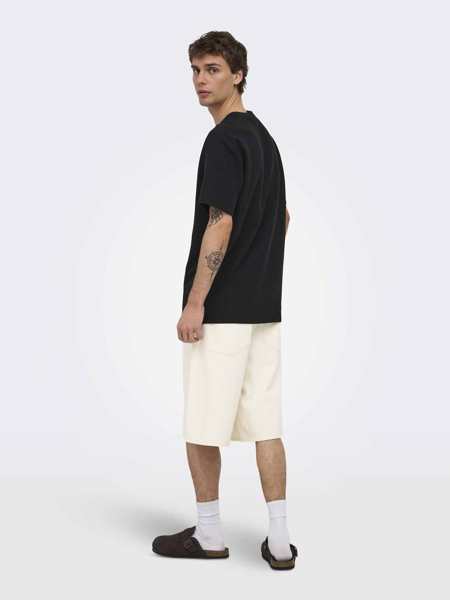 Bermuda Carl di Only & Sons in beige per uomo